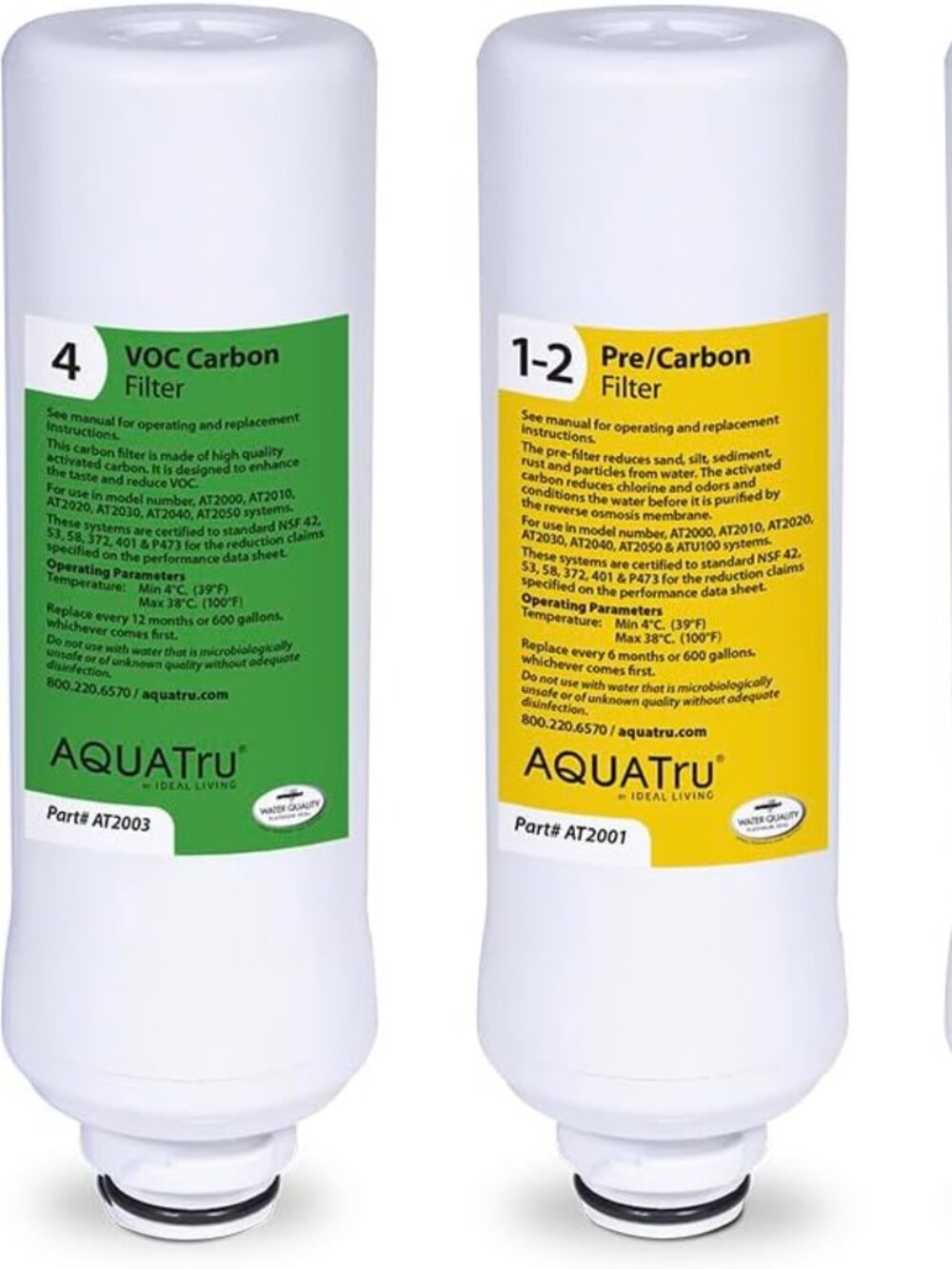 AquaTru Filter Combo Pack